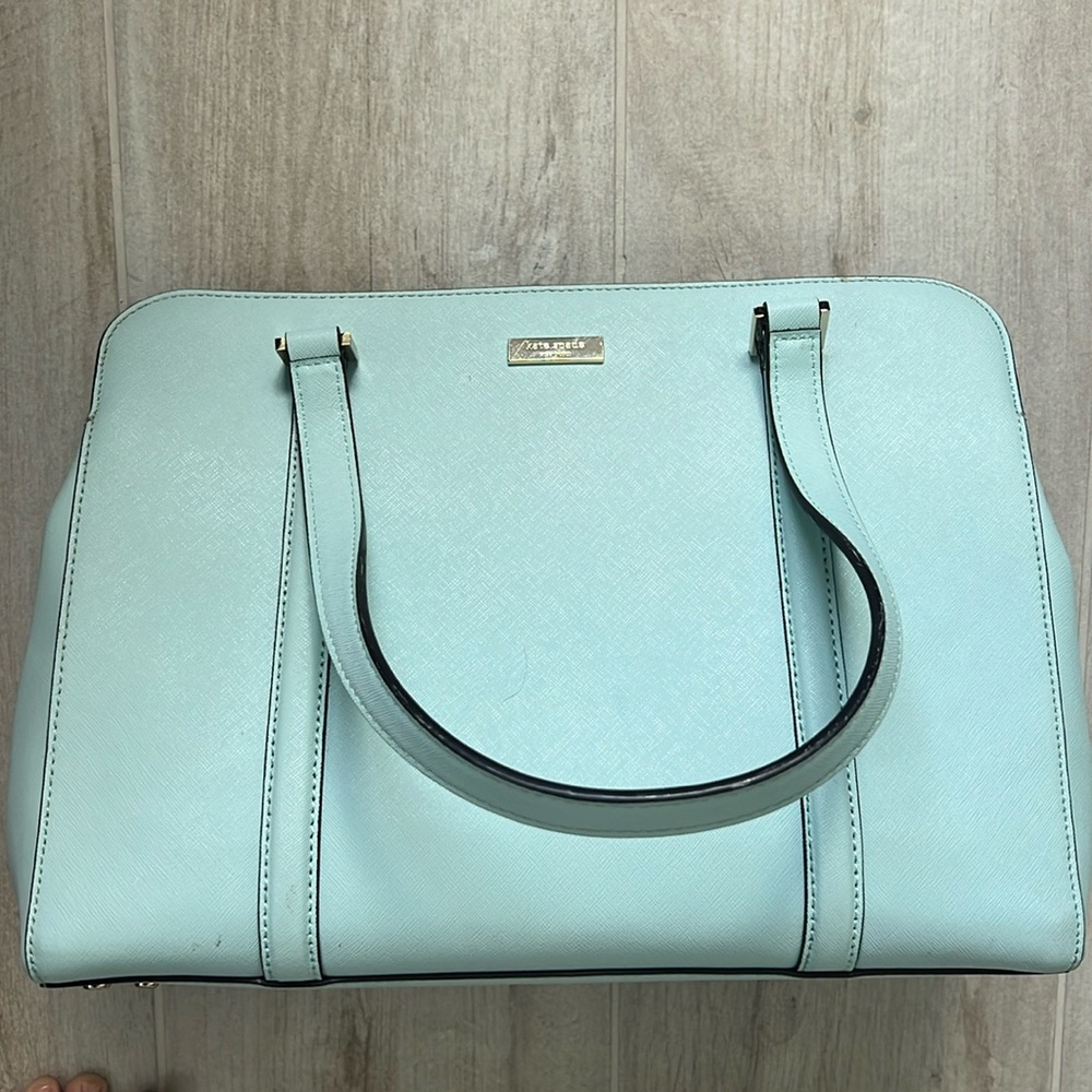 Tiffany Blue Kade Spade Shoulder Purse